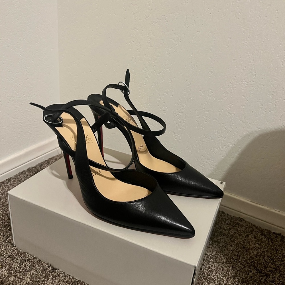 Christian Louboutin black heels